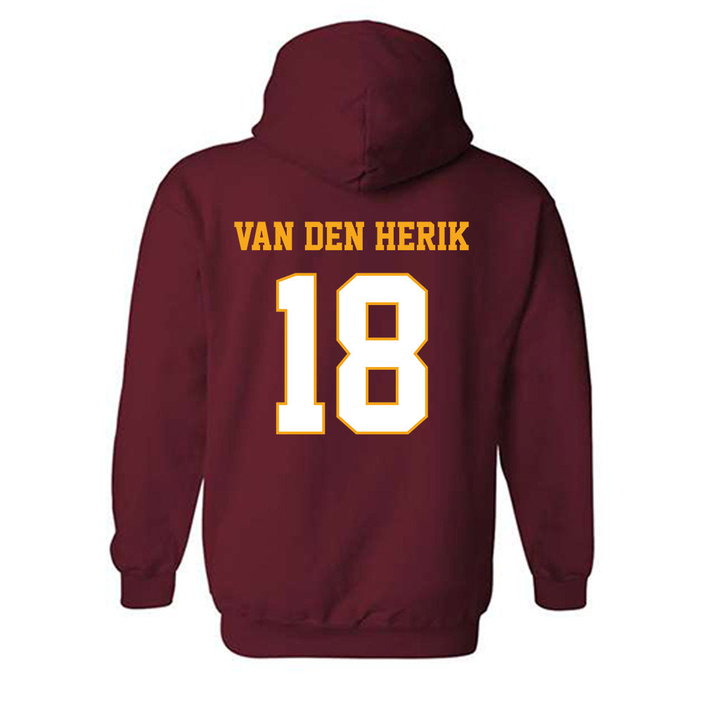 Loyola - NCAA Women's Volleyball : Claire van den Herik - Hooded Sweatshirt