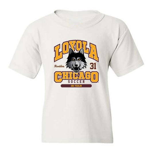 Loyola - NCAA Men's Soccer : Ori Yedlin - Classic Fashion Shersey Youth T-Shirt-0