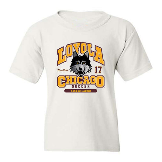 Loyola - NCAA Women's Soccer : Annie Fitzgerald - Classic Fashion Shersey Youth T-Shirt-0