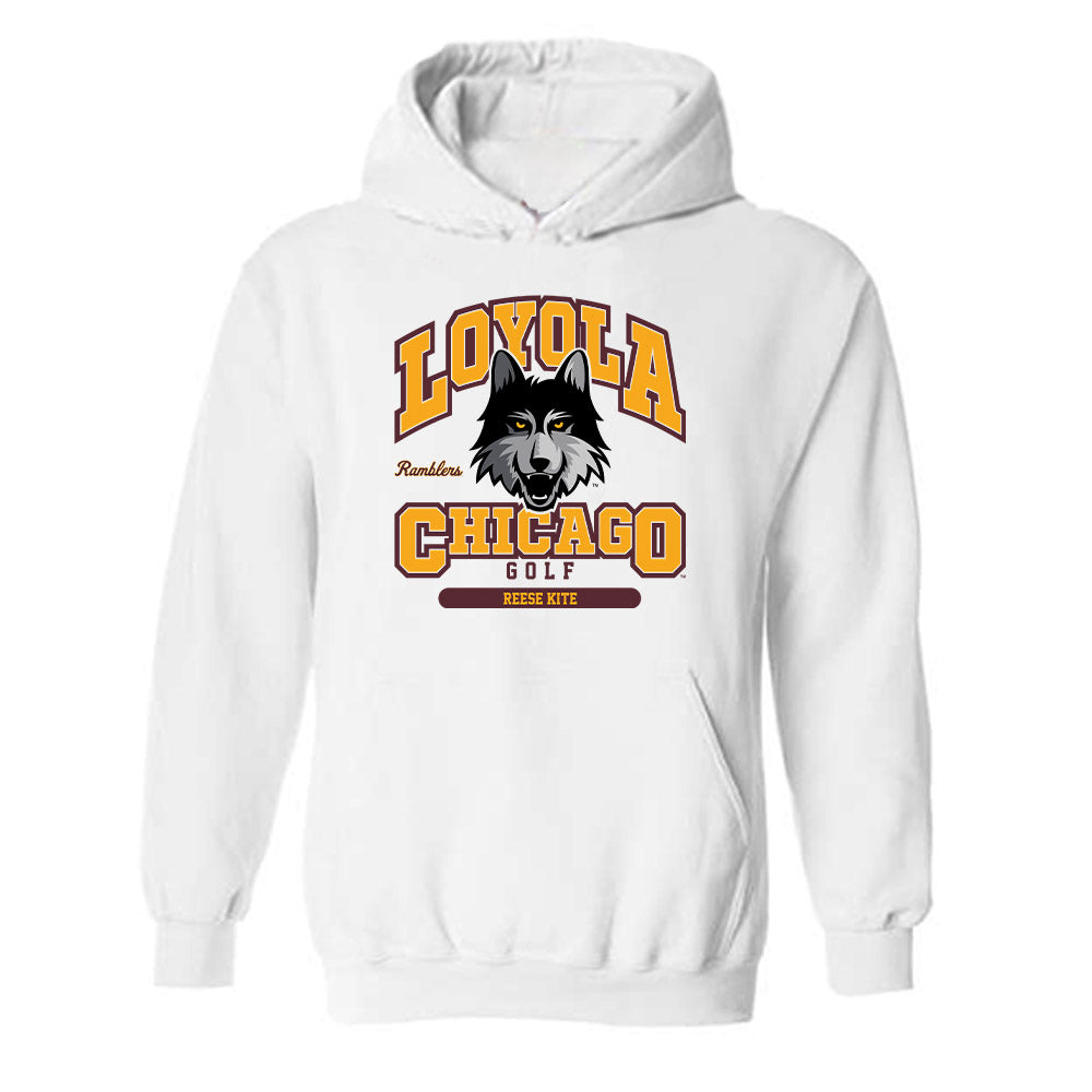 Loyola - NCAA Women's Golf : Reese Kite - Classic Fashion Shersey Hooded Sweatshirt-0