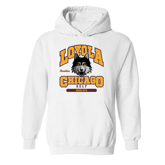 Loyola - NCAA Women's Golf : Reese Kite - Classic Fashion Shersey Hooded Sweatshirt-0