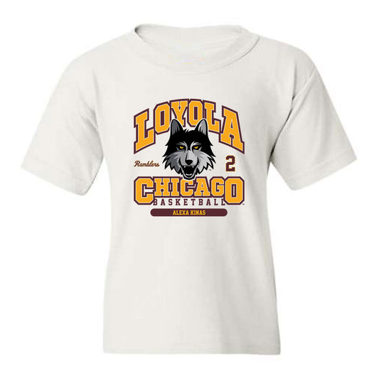 Loyola - NCAA Women's Basketball : Alexa Kinas - Youth T-Shirt