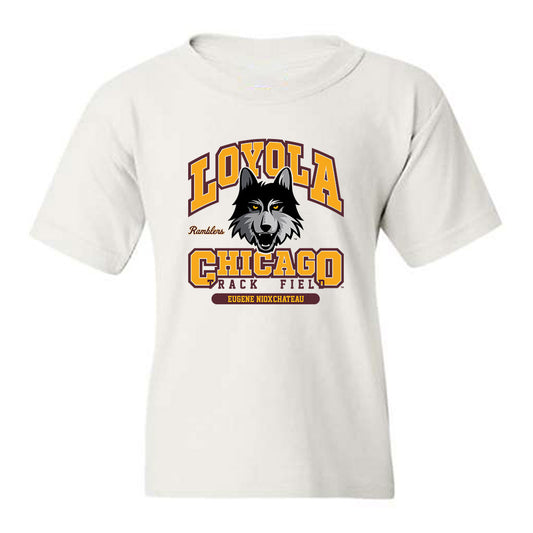 Loyola - NCAA Men's Track & Field : Eugene Niox-chateau - Classic Fashion Shersey Youth T-Shirt-0