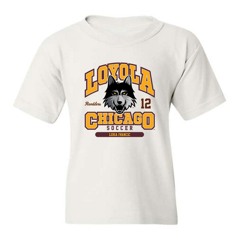Loyola - NCAA Men's Soccer : Luka Ivancic - Classic Fashion Shersey Youth T-Shirt