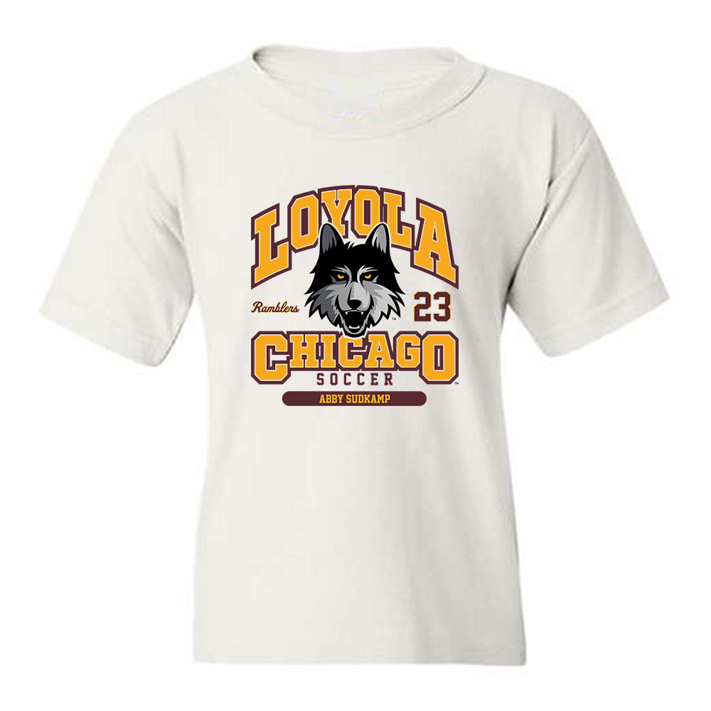 Loyola - NCAA Women's Soccer : Abby Sudkamp - Classic Fashion Shersey Youth T-Shirt-0