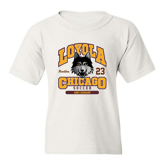 Loyola - NCAA Women's Soccer : Abby Sudkamp - Classic Fashion Shersey Youth T-Shirt-0