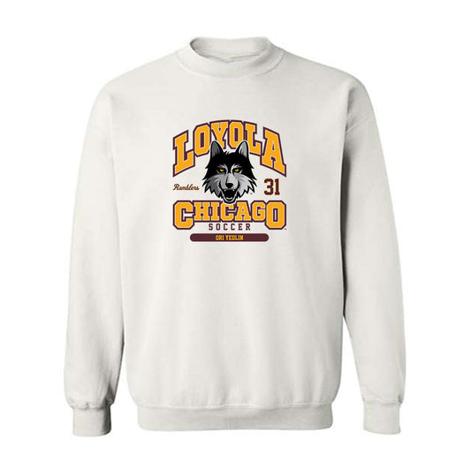 Loyola - NCAA Men's Soccer : Ori Yedlin - Classic Fashion Shersey Crewneck Sweatshirt-0
