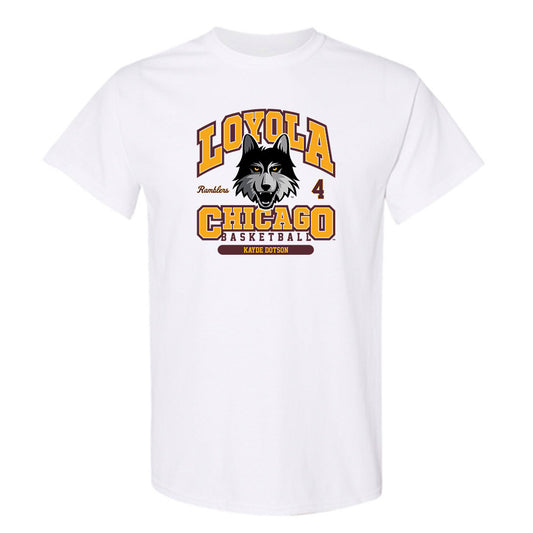 Loyola - NCAA Men's Basketball : Kayde Dotson - Classic Fashion Shersey T-Shirt-0