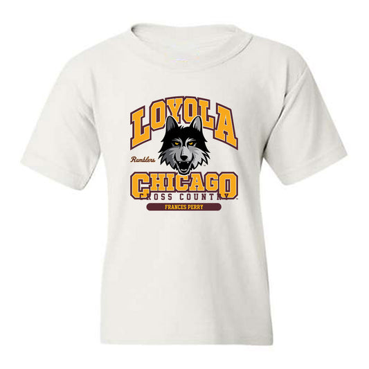 Loyola - NCAA Women's Cross Country : Frances Perry - Classic Fashion Shersey Youth T-Shirt-0