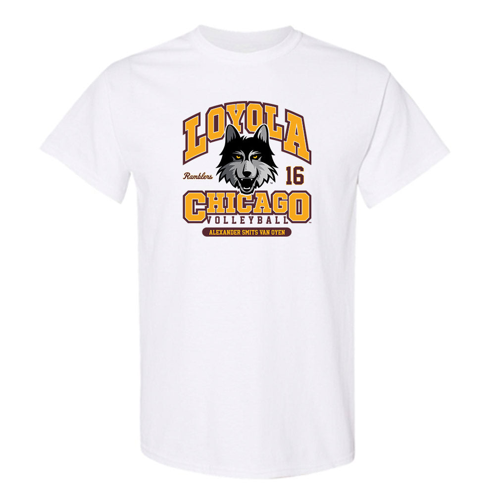 Loyola - NCAA Men's Volleyball : Alexander Smits Van Oyen - Classic Fashion Shersey T-Shirt-0