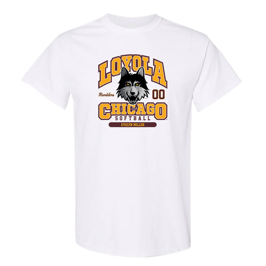 Loyola - NCAA Softball : Evelyn Miller - Classic Fashion Shersey T-Shirt-0