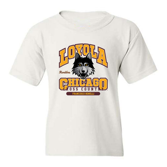 Loyola - NCAA Men's Cross Country : Francesco Benelli - Classic Fashion Shersey Youth T-Shirt-0