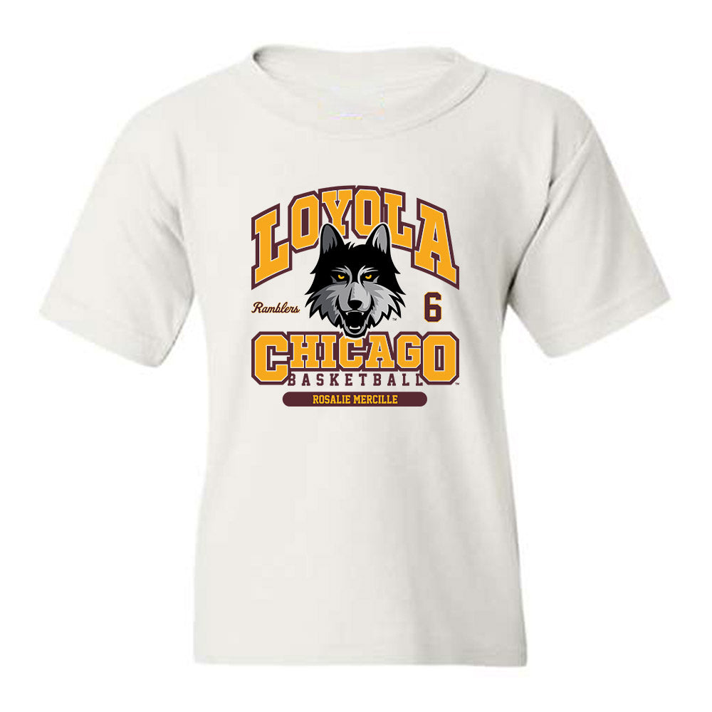 Loyola - NCAA Women's Basketball : Rosalie Mercille - Youth T-Shirt