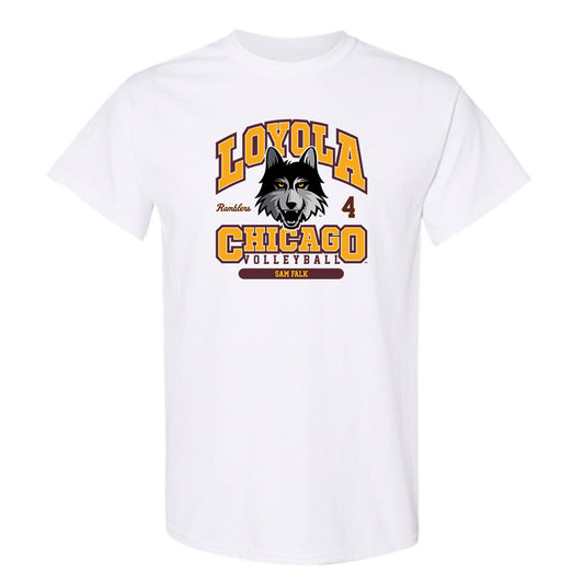 Loyola - NCAA Women's Volleyball : Sam Falk - Classic Fashion Shersey T-Shirt-0