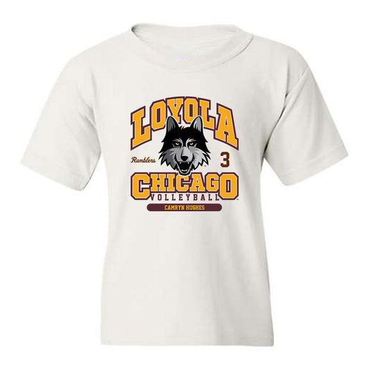 Loyola - NCAA Women's Volleyball : Camryn Hughes - Classic Fashion Shersey Youth T-Shirt-0