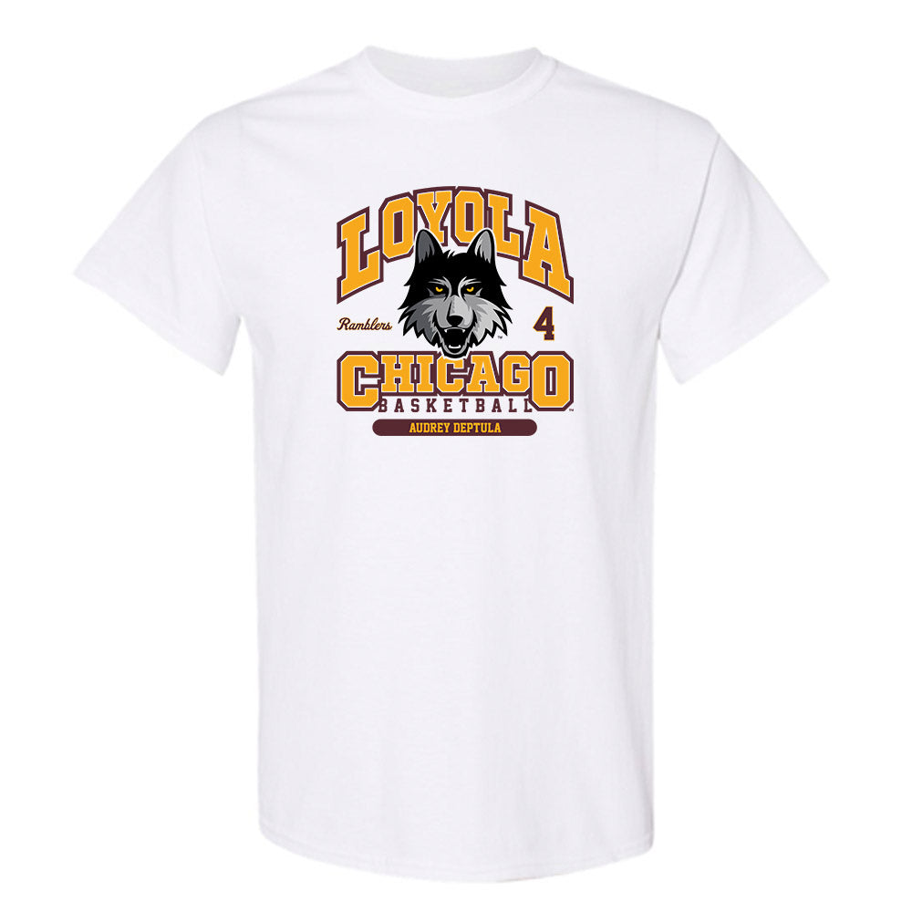  - NCAA Women's Basketball : Audrey Deptula - Classic Fashion Shersey T-Shirt-0