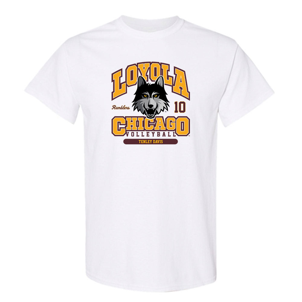 Loyola - NCAA Women's Volleyball : Tenley Davis - Classic Fashion Shersey T-Shirt-0