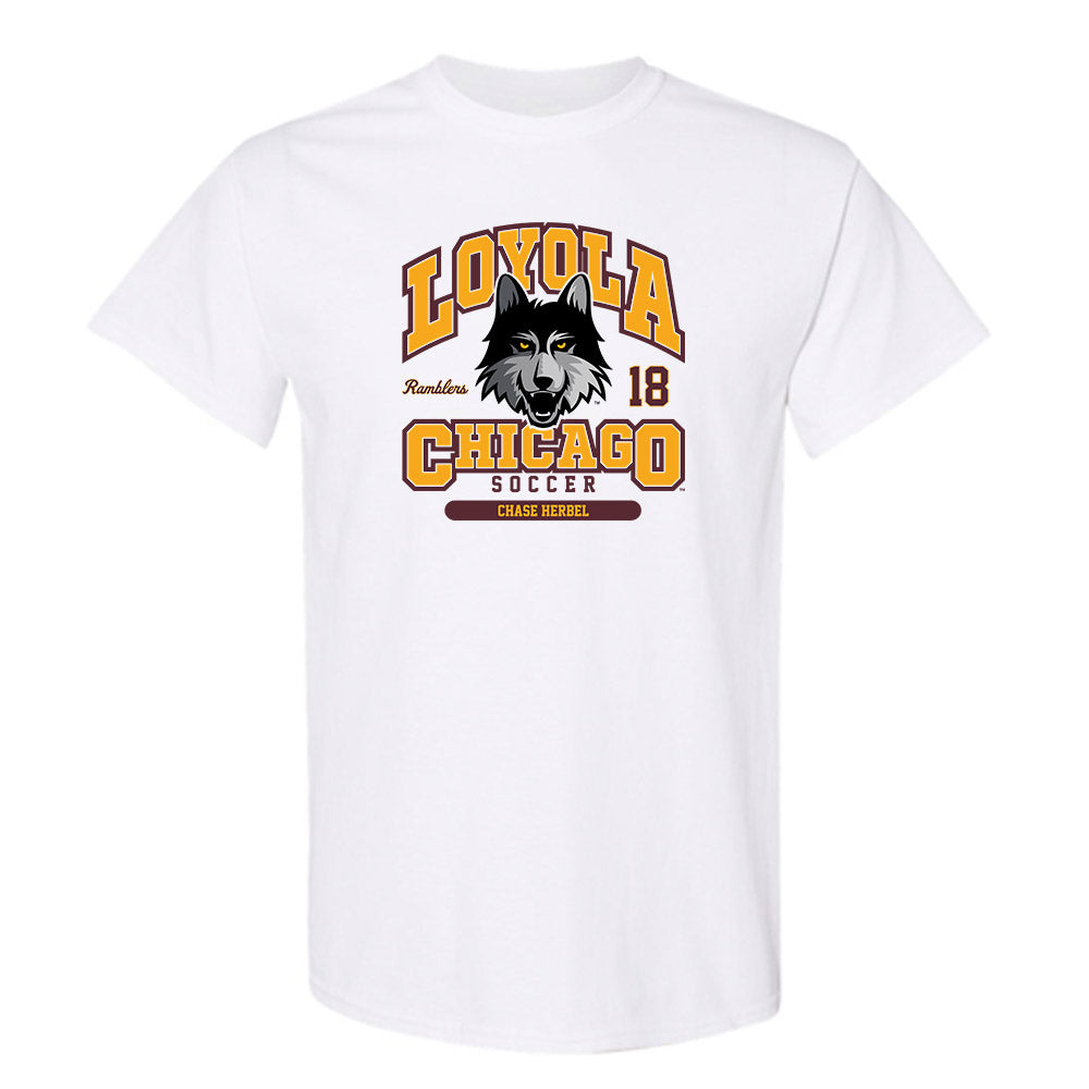 Loyola - NCAA Men's Soccer : Chase Herbel - Classic Fashion Shersey T-Shirt-0