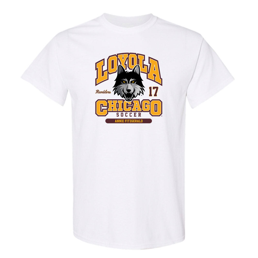 Loyola - NCAA Women's Soccer : Annie Fitzgerald - Classic Fashion Shersey T-Shirt-0