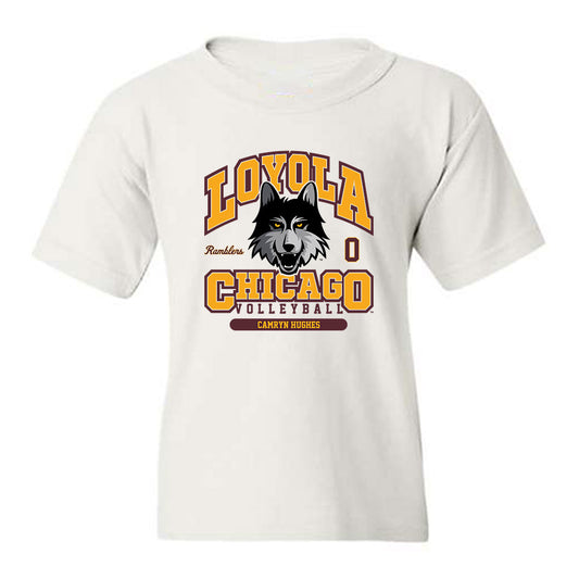 Loyola - NCAA Women's Volleyball : Camryn Hughes - Classic Fashion Shersey Youth T-Shirt-0