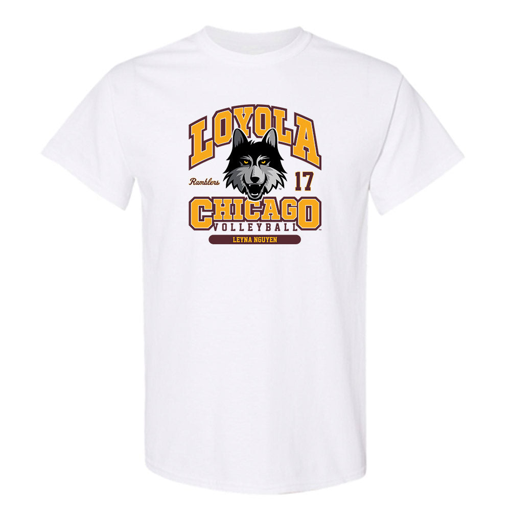 Loyola - NCAA Women's Volleyball : Leyna Nguyen - Classic Fashion Shersey T-Shirt-0