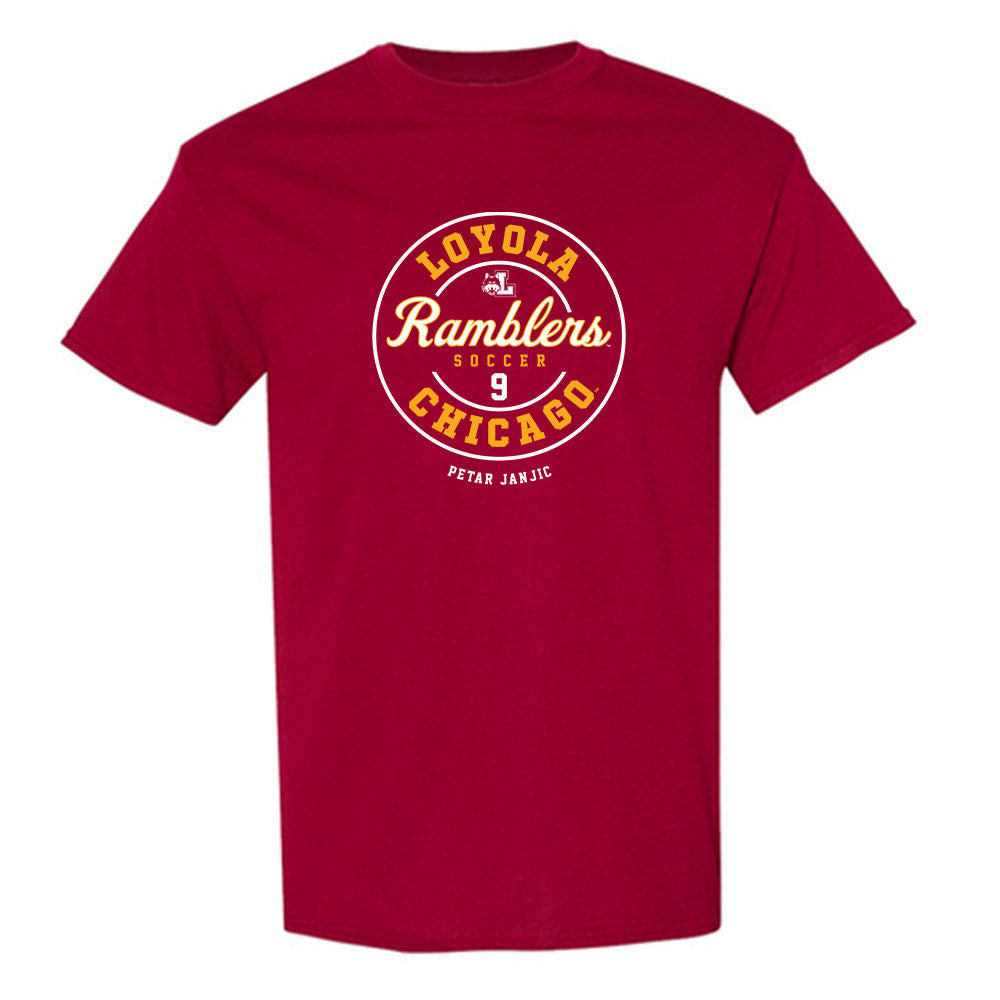 Loyola - NCAA Men's Soccer : Petar Janjic - Classic Fashion Shersey T-Shirt-0