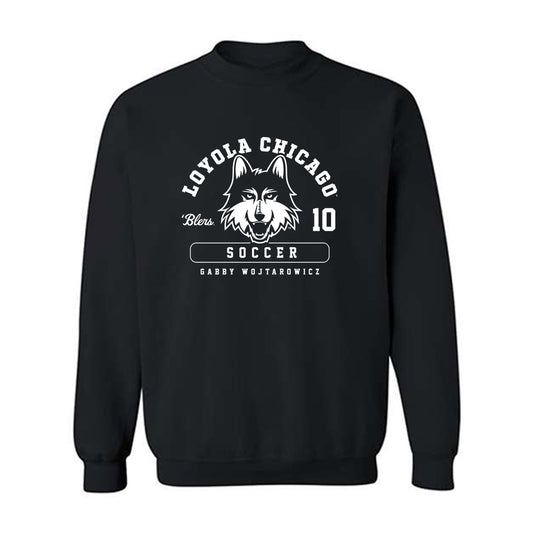 Loyola - NCAA Women's Soccer : Gabby Wojtarowicz - Classic Fashion Shersey Crewneck Sweatshirt-0