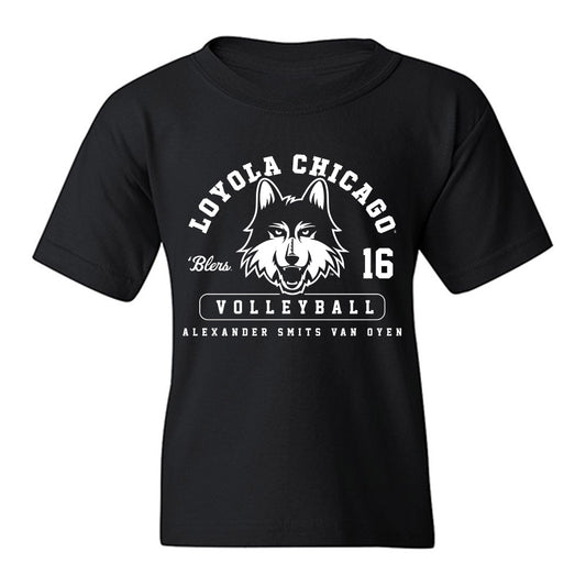 Loyola - NCAA Men's Volleyball : Alexander Smits Van Oyen - Classic Fashion Shersey Youth T-Shirt-0