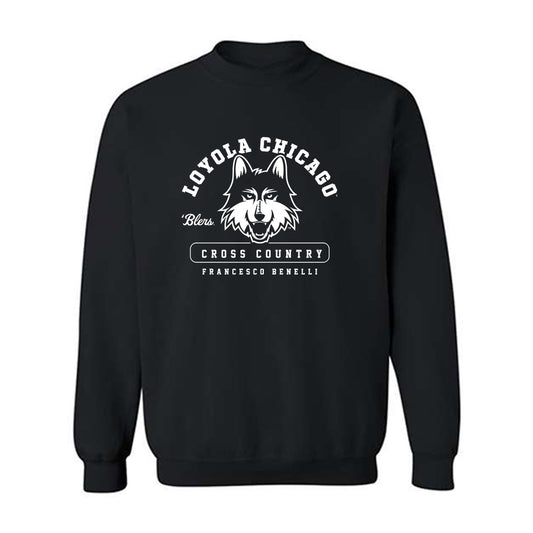 Loyola - NCAA Men's Cross Country : Francesco Benelli - Classic Fashion Shersey Crewneck Sweatshirt-0