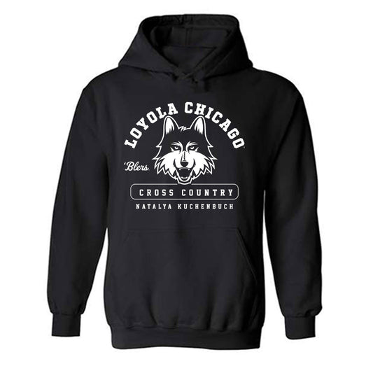 Loyola - NCAA Women's Cross Country : Natalya Kuchenbuch - Classic Fashion Shersey Hooded Sweatshirt-0