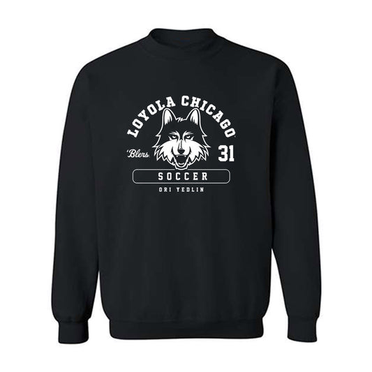 Loyola - NCAA Men's Soccer : Ori Yedlin - Classic Fashion Shersey Crewneck Sweatshirt-0