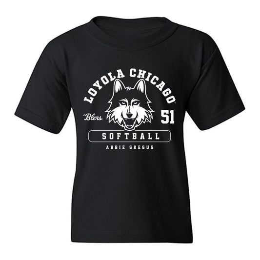 Loyola - NCAA Softball : Abbie Gregus - Classic Fashion Shersey Youth T-Shirt-0