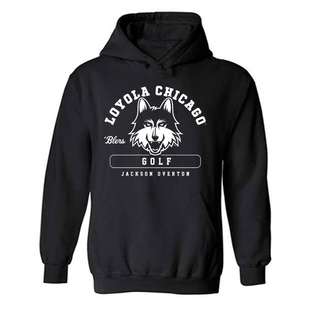 Loyola - NCAA Men's Golf : Jackson Overton - Classic Fashion Shersey Hooded Sweatshirt