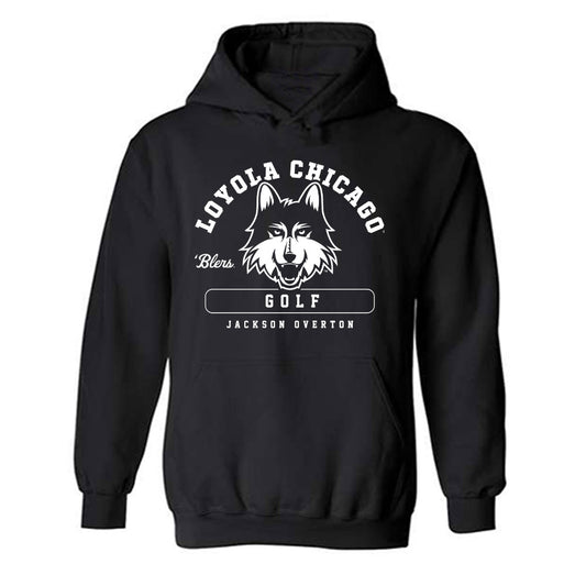 Loyola - NCAA Men's Golf : Jackson Overton - Classic Fashion Shersey Hooded Sweatshirt