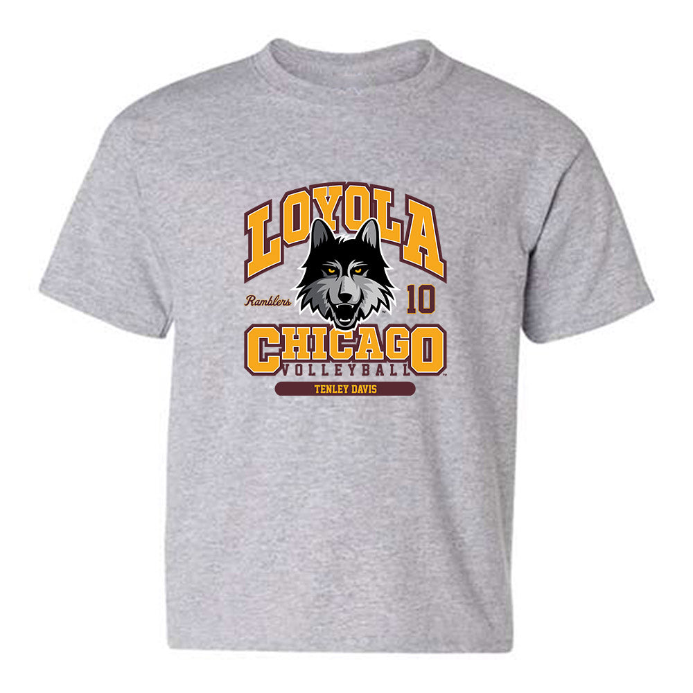 Loyola - NCAA Women's Volleyball : Tenley Davis - Classic Fashion Shersey Youth T-Shirt-0