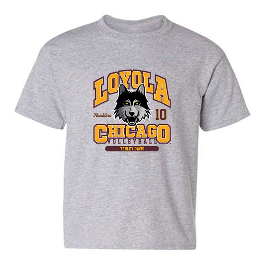 Loyola - NCAA Women's Volleyball : Tenley Davis - Classic Fashion Shersey Youth T-Shirt-0