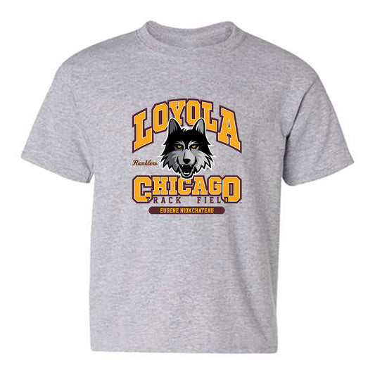 Loyola - NCAA Men's Track & Field : Eugene Niox-chateau - Classic Fashion Shersey Youth T-Shirt-0