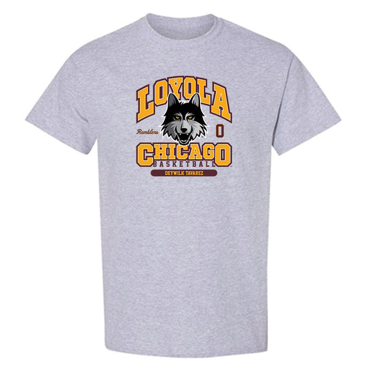 Loyola - NCAA Men's Basketball : Deywilk Tavarez - Classic Fashion Shersey T-Shirt-0