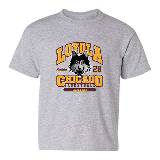Loyola - NCAA Women's Basketball : Clara Djoko - Classic Fashion Shersey Youth T-Shirt-0