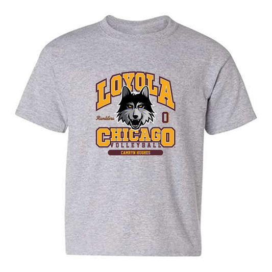 Loyola - NCAA Women's Volleyball : Camryn Hughes - Classic Fashion Shersey Youth T-Shirt-0