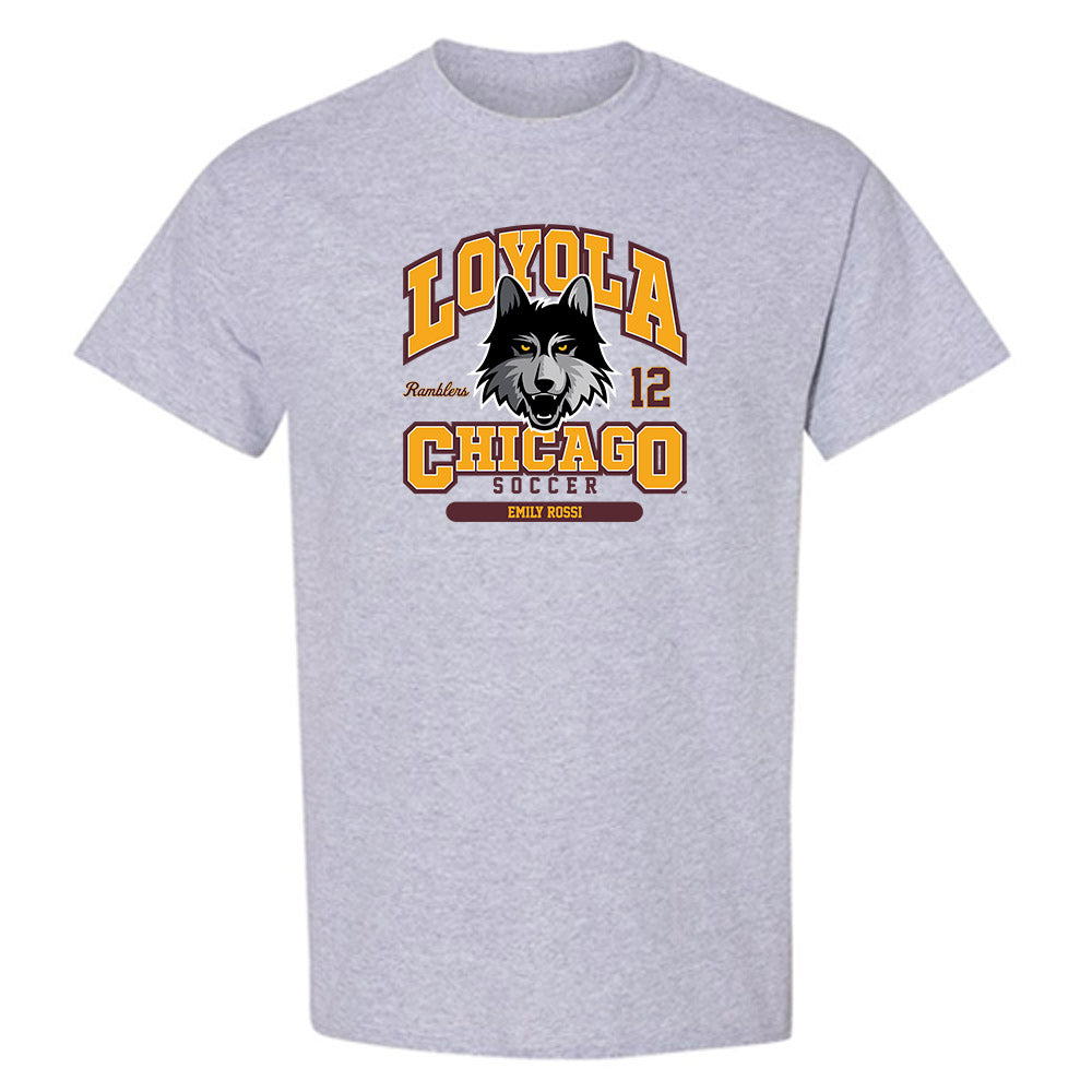 Loyola - NCAA Women's Soccer : Emily Rossi - Classic Fashion Shersey T-Shirt-0