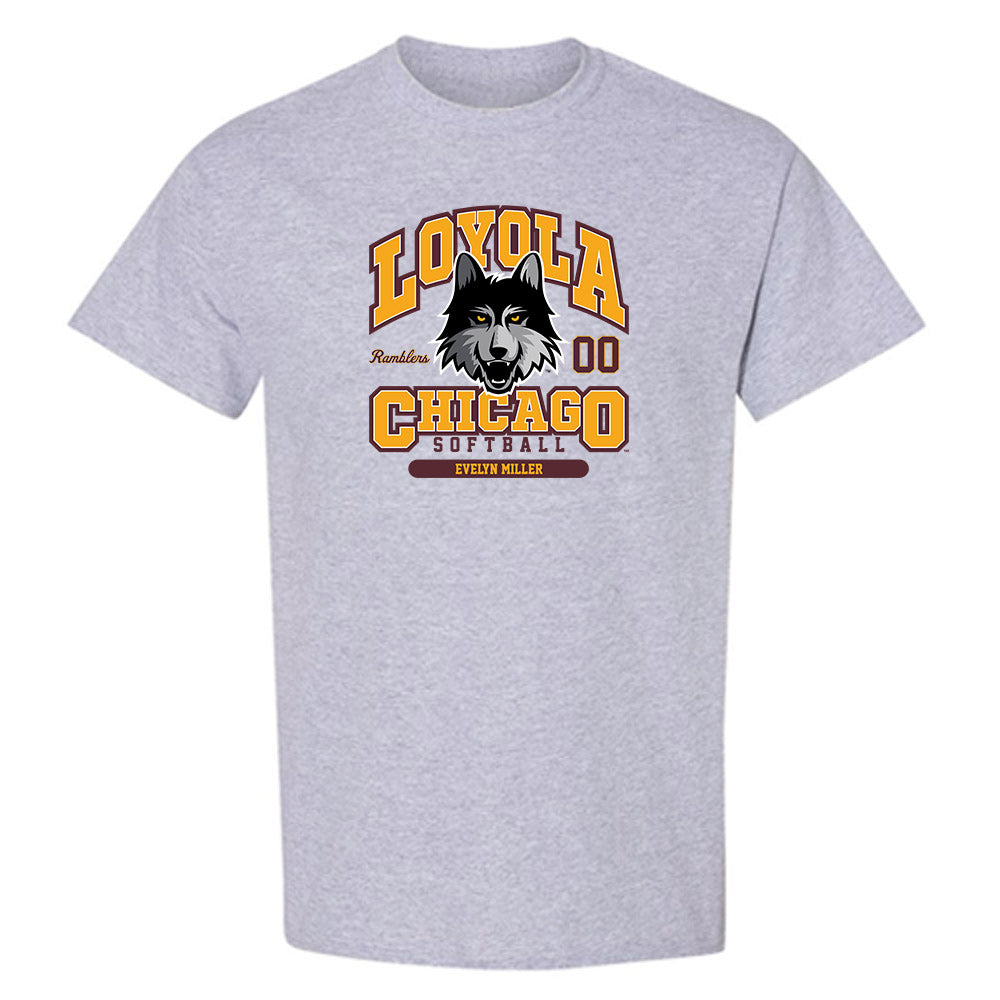 Loyola - NCAA Softball : Evelyn Miller - Classic Fashion Shersey T-Shirt-0