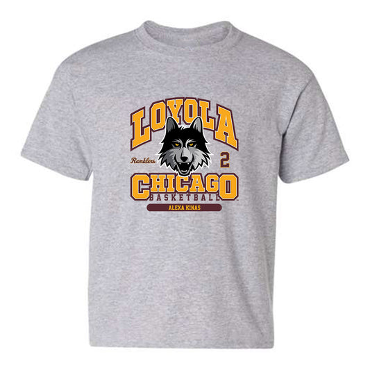 Loyola - NCAA Women's Basketball : Alexa Kinas - Youth T-Shirt