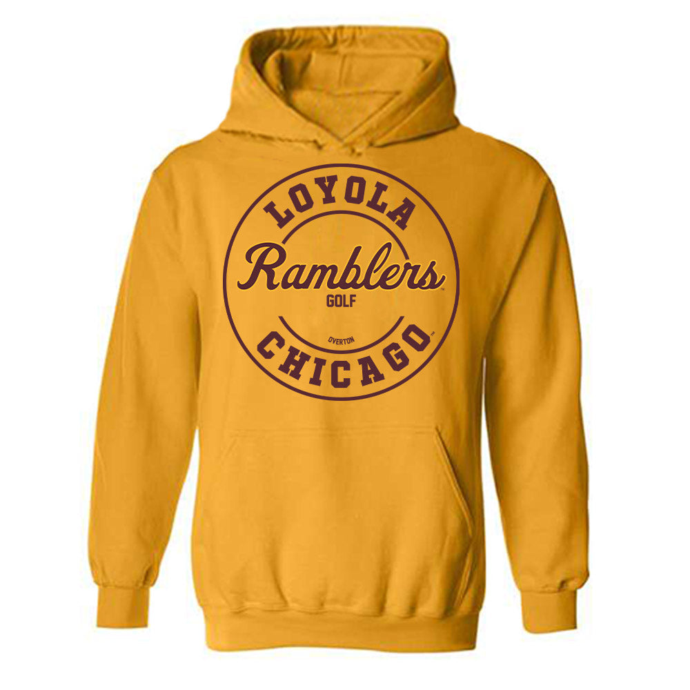 Loyola - NCAA Men's Golf : Jackson Overton - Classic Fashion Shersey Hooded Sweatshirt