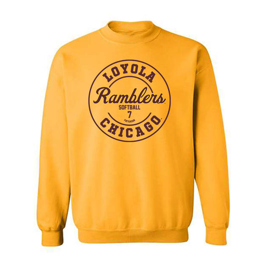 Loyola - NCAA Softball : Mackenzie Patterson - Classic Fashion Shersey Crewneck Sweatshirt-0