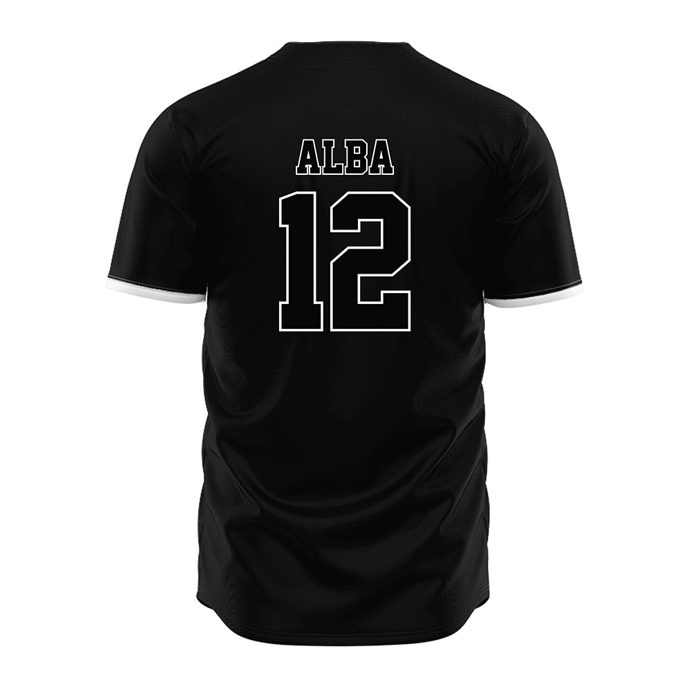 Arizona State - NCAA Baseball : Jaden Alba - Black Jersey-1