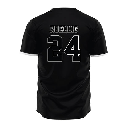 Arizona State - NCAA Baseball : Austen Roellig - Black Jersey-1