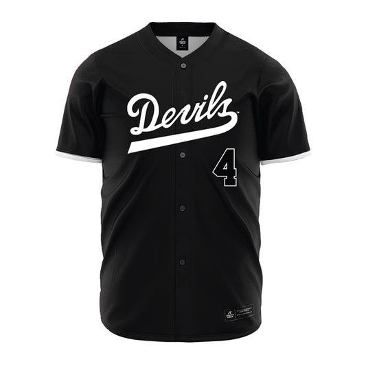 Arizona State - NCAA Baseball : Matthew Polk - Black Jersey-0