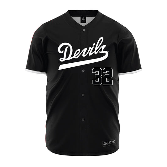 Arizona State - NCAA Baseball : Joshua Butler - Black Jersey-0