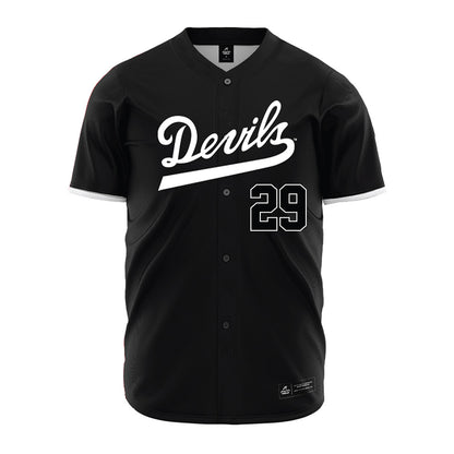 Arizona State - NCAA Baseball : Tommy Brown - Black Jersey-0